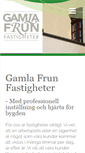 Mobile Screenshot of gamlafrun.se